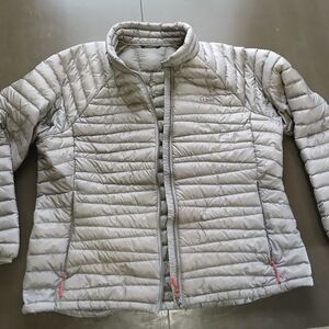 L.L. Bean Women's Light Gray Puffer Jacket